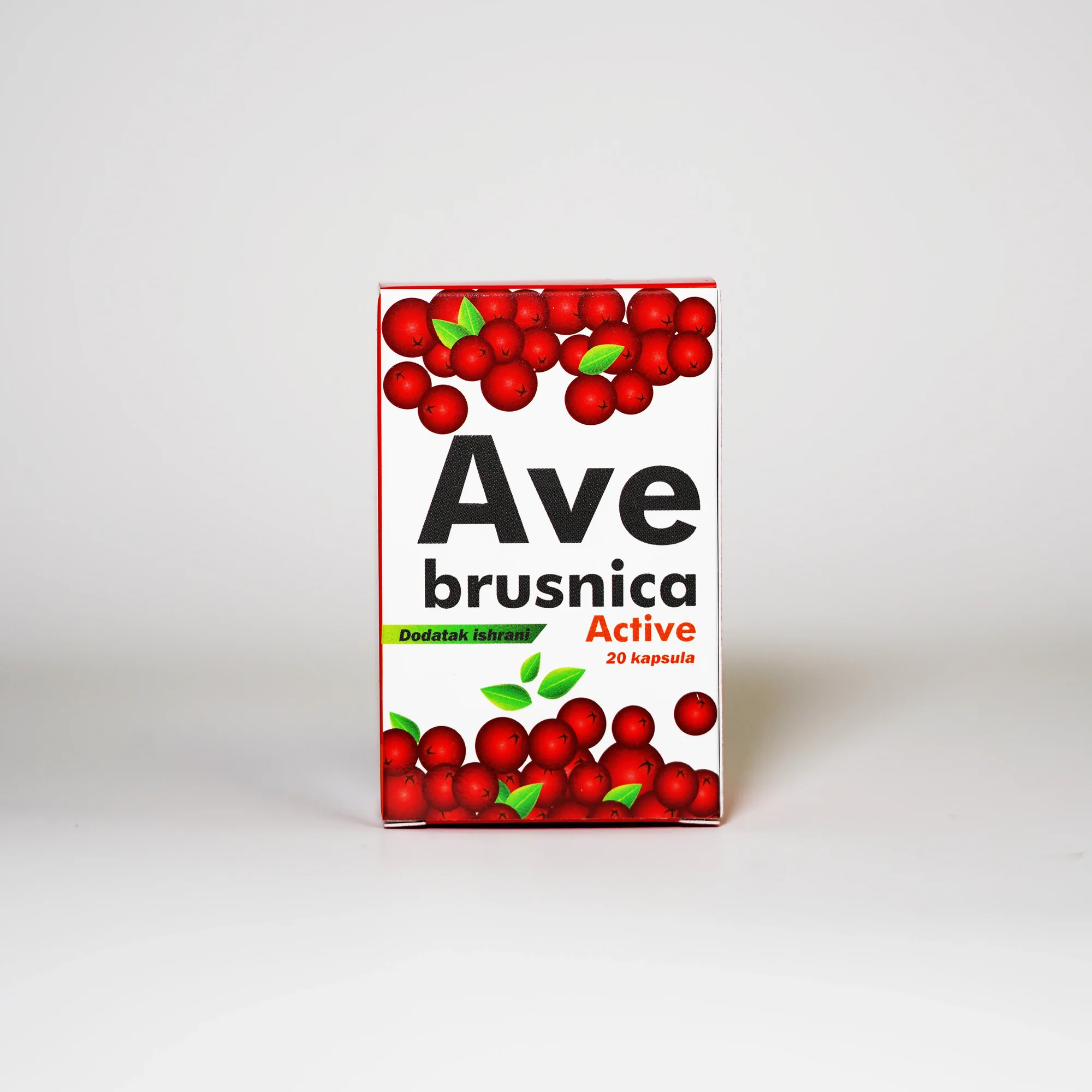 Ave brusnica active 20caps
